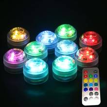 LED Candle, 20pcs Multicolor LED Submersible Tea Candle Lights for Wedding Party Christmas Decoration 2024 - buy cheap