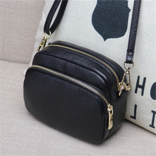Новая женская сумка Lizilian 2019, кожаная сумка-мессенджер через плечо, Корейская версия мини-сумки, женская натуральная маленькая квадратная сумка 2024 - купить недорого
