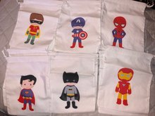 Custom Super Heroes Party Favor Bags Gifts Bags Birthday Favor bags Super Heroes Party Bags for gifts or treats Boys Party gifts 2024 - buy cheap