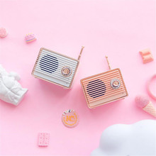 Retro Stereo Fm Radio Mini Speaker Wireless Portable Speakers Vintage Cute Nostalgic Bass Hifi Bluetooth-compatible Speaker 2024 - buy cheap