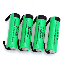 4 шт. VariCore 18650 3,7 V 3400 mAh батарея + DIY никелевая пластина для перезаряжаемой литий-ионной батареи 2024 - купить недорого