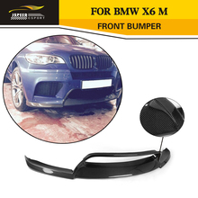 Car-Styling Carbon fiber Auto Front Spoiler Lip For BMW E71 X6 M Bumper 2008-2014 2024 - buy cheap