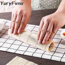 YuryFvna Бамбуковый Коврик для приготовления суши, коврик для приготовления суши, Японская еда, морские водоросли, нори, коврик для инструментов для приготовления суши 2024 - купить недорого