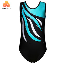 BAOHULU Toddler Teens Ballet Skate Gymnastics Leotard Girls Child Dance Costume Gymnastic Jumpsuit Athletic Acrobatics for Kids 2024 - buy cheap