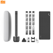 Магнитная отвертка Xiaomi Wowstick 1f, мини-ящик для инструментов с электрическим поворотным механизмом, USB зарядкой 2024 - купить недорого