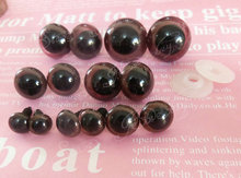 20mm/22mm/24mm plastic safety brown color toy eyes with white washer ---50pcs/lot 2024 - buy cheap