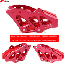 Protector de rueda de protección Guía de cadena CNC para motocross, piezas de protección para CR CRF 250 CR125 CRF250 CRF250R CRF450 CRF450 MX, envío gratis 2024 - compra barato