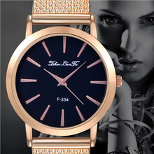 Relógio feminino bayan saat & a, relógio de pulso feminino de aço inoxidável quartzo 2024 - compre barato