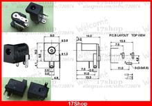 Enchufe de CC hembra de 500mm X 3,5 MM para soldadura PCB, enchufe de alimentación del cargador, 1,3 Uds. 2024 - compra barato