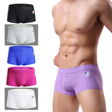 Brand Underwear Men Boxers Shorts Mesh Breathable Fabric Low-waist Sexy Mens Underwear Boxers Penis Pouch Casual Shorts 2024 - buy cheap