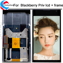 100% протестированный 5,4 "ЖК-дисплей для BlackBerry Priv, кодирующий преобразователь сенсорного экрана в сборе с рамкой, запасные части для Blackberry Priv 2024 - купить недорого