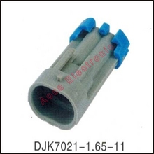 Car Wire Connector Ecu Male Female Wire Connector Fuse Plug Connector Automotive Wiring 2 pin Terminal Socket  DJK7021-1.65-11 2024 - buy cheap