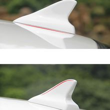 Для Nissan Honda Универсальный Toyota Camry Акулий плавник украшение антенна автомобильная антенна Аксессуары для крыши белый красный серебристый черный 2024 - купить недорого