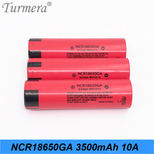 18650 Battery 3500mah NCR18650GA 10a 3.6V Battery for electric bike battery flashlight 2019 new battery PK ncr18650b 2024 - buy cheap