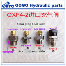 Válvula de carga del acumulador de QXF4-2, válvula de nitrógeno para NXQ tipo 5/16, 32UNF 2024 - compra barato