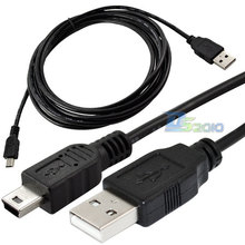 10 футов 3 м USB 2,0 A штекер для MINI B 5 PIN 5 P Мужской MP3 кабель для передачи данных 2024 - купить недорого