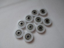 10pcs 15mm Round Groove Nylon Pulley Wheels Roller for 1mm rope w/ 625ZZ Bearing 2024 - buy cheap