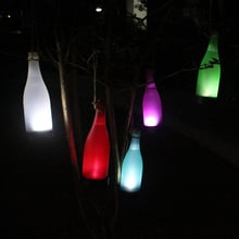 LED Solar Powered Bottle Light Hanging Patio Lamp Outdoor Solar Garden Light Table Bar Party Christmas Home Wedding Decoration 2024 - buy cheap