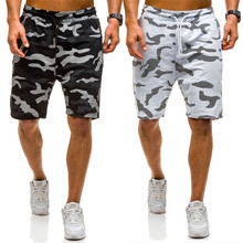 COLDKER-pantalones cortos de algodón con estampado de camuflaje para hombre, ropa de calle, Verano 2024 - compra barato