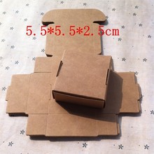 Packaging Soap box Kraft paper Storage boxes Small jewelry carton Aircraft boxes Candy box 100pcs/lot 2024 - buy cheap