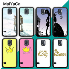 Lover King Queen Matching Case For Samsung A21S A20e A71 A51 A10 A40 A50 A70 Galaxy S20 Plus S10 S9 Note 20 Ultra 2024 - buy cheap