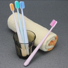 Family Pack 2/4pcs Creative Adult Soft Toothbrush Portable Wheat Straw Tooth Cleaning Nylon bristles Bristle Brush 2024 - buy cheap