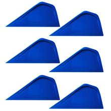 6PCS Car Styling Plastic Blue Sharp Corner Scraper Window Tint Squeegee Vinyl Film Wrapping Auto Decals Tools 6A31 2024 - buy cheap