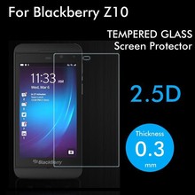 0.3mm 2.5D Explosion-proof Tempered Glass Screen Protector HD Clear Protective Film For Blackberry Z10 Guard pelicula de vidro 2024 - buy cheap