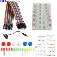 Starter Kit UNO R3 Mini Breadboard LED Jumper Wire Button for arduino Diy Kit 2024 - compre barato