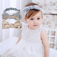 Baby Girls Hair Accessories Cute Striped Bowknot Baby Headbands Elastic Baby Hair Band Headwear Girl Hairband Kids Gift 2024 - buy cheap