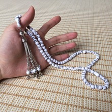 Free shipping islamic 99 prayer beads muslim tasbih misbaha tesbih sibha masbaha ramadan muslim islam gift can hanging 2024 - buy cheap