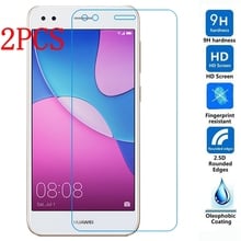 2PCS Tempered Glass For Huawei Y6 Pro 2017 Screen Protector Thoughed protective film For SLA-L22 SLA-AL00 glass 2024 - buy cheap