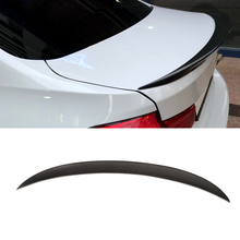 Car Carbon fiber rear spoiler Boot lip wings for BMW 3 Series F30 F80 M3 320i 328i 335i 326D 2012-2018 P Style Spoiler 2024 - buy cheap
