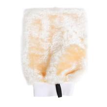 Durable Double-sided Faux Wool Fabric Car Washing Glove Thickened Cleaning Waxing Mitt Car Wash Maintenance Tools 2024 - buy cheap