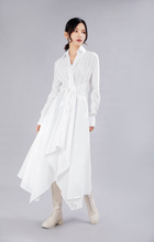 Zanzea-vestido de algodón para mujer, prenda de talla grande, manga larga, Retro, novedad de Otoño de 2021 2024 - compra barato