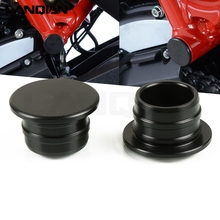 Tampa para motocicleta, acessório de estrutura para motocicleta, tampa com buraco no deserto, para ducati monster 797, 2011-2015, scrambler, trilha plana pro 16 2024 - compre barato