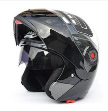 Free Shipping  Safe Flip Up Motorcycle Helmets Moto Helmet Motocross Motorbike Helmet With Inner Sun Visor Jiekai-105 Dot Ece 2024 - buy cheap