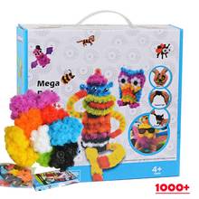 1000pcs Kid Educational Assembling 3D Puzzle Toys DIY Puff Ball Squeezed Variety Shape Creative Handmade Puzzles For Children 2024 - buy cheap