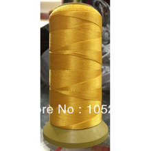 Wholesale 200Y Yellow Color Bead Cord Silk Cord Thread Line Fit Necklace Jewelry 0.5mm New Arriver Free Shipping 2024 - buy cheap