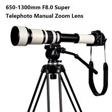 Lightdow-anillo adaptador T2 para cámaras digitales, superteleobjetivo ENFOQUE DE Zoom Manual, f8.0-f16, 650-1300mm 2024 - compra barato