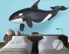 Modern contracted 3d three-dimensional animal children room background wall painting wallpaper 2024 - buy cheap