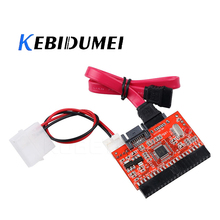 Kebidumei-adaptador SATA a IDE 2 en 1, convertidor de IDE a SATA, 40 Pines, 2,5 pulgadas, soporte de Controlador de disco duro para ATA HDD CD DVD 2024 - compra barato