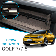 Smabee Car Glove Box Interval Storage For Volkswagen Golf 7 MK7 2013 ~ 2019 Accessories Console Tidying Central Storage Box 2019 2024 - buy cheap