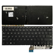 Teclado para laptop asus, ux430, ux430u, ux430ua, ux430uq, com iluminação de fundo 2024 - compre barato