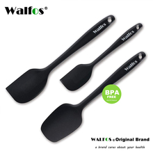 WALFOS 3 pieces/set Non-stick Silicone Cooking Tools Heat Resistant Kitchen Utensils Set pastry baking tools spatula spoon Tools 2024 - buy cheap