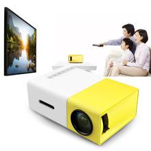 ViviBright YG300 Portable LCD Projector 500LM 3.5mm Audio 320x240 Pixel 1080P Mini Home Theater Projector with HDMI USB AV Input 2024 - buy cheap