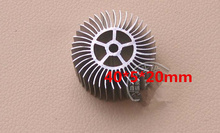 5PCS Dense tooth circle sunflower radiator 40*5*20mm 30 50mm tube light led lights aluminum alloy heat sink profiles 2024 - buy cheap