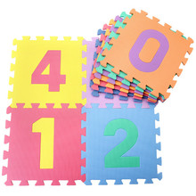 10 pcs/set Baby Play Mats Number Letter Puzzle Mat Carpet Developing Rug Floor Puzzle EVA Foam For Child Toys Mat 30*30*0.8cm 2024 - buy cheap