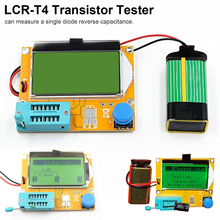 LCD Digital Tester Transistor Meter ESR Meter For MOSFET/JFET/PNP/NPN L/C/R LCR-T4 9V Backlight Diode Triode Capacitance  2024 - buy cheap