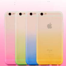 for iPhone 7 8 6s for Apple iPhone X XR XS Max Slim Colorful Clear TPU Back Case Scrub Soft Back Cover Support Wireless Charging 2024 - buy cheap